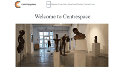 Desktop Screenshot of centrespacegallery.com